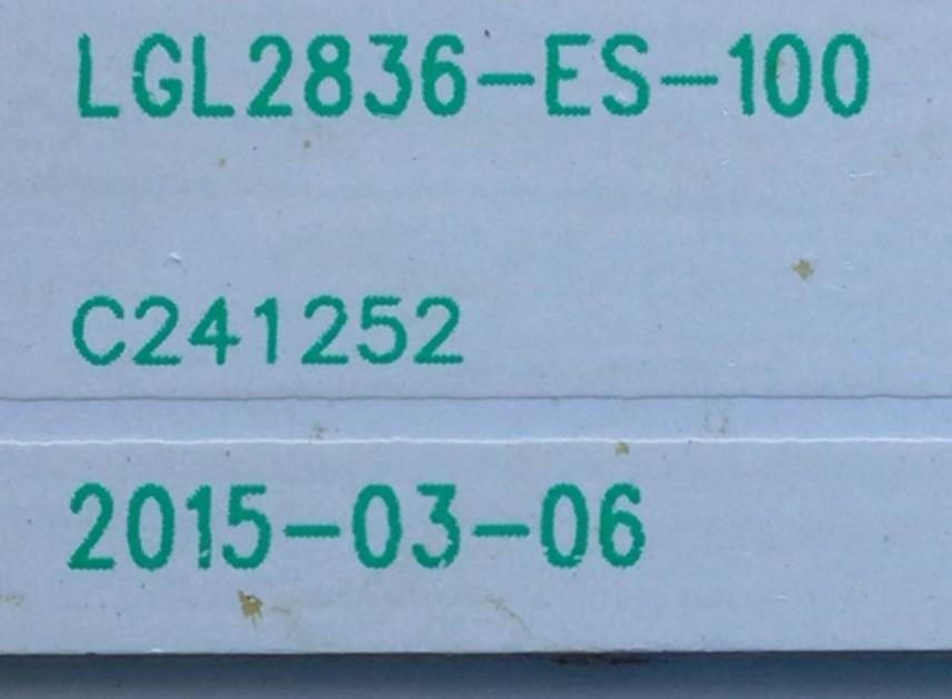 KIT DE LEDS PARA TV SUMMIT / NUMERO DE PARTE LGL2836-ES-100 / C241252 / 20150420-PHL-BZ-3-F5-LH530HHK03-2-14 / PANEL ST2751A02-1 VER.2.2 / MODELO LE2836 - Imagen 3